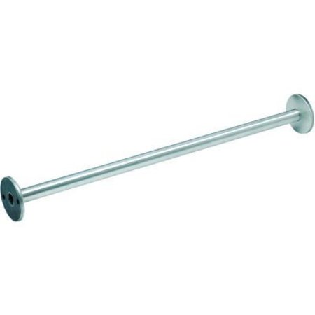 BRADLEY Bradley Corporation 60" Shower Curtain Rod, Stainless Steel - 9538-060000 9538-060000